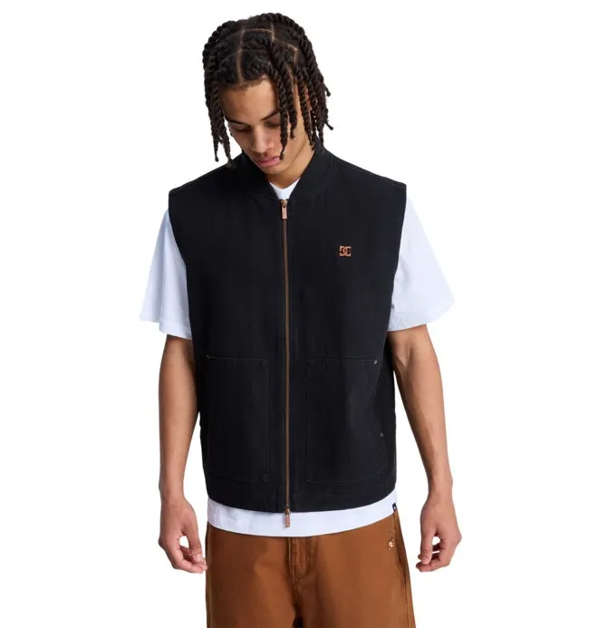 Workshop - Chaqueta de lona Negro Hombre