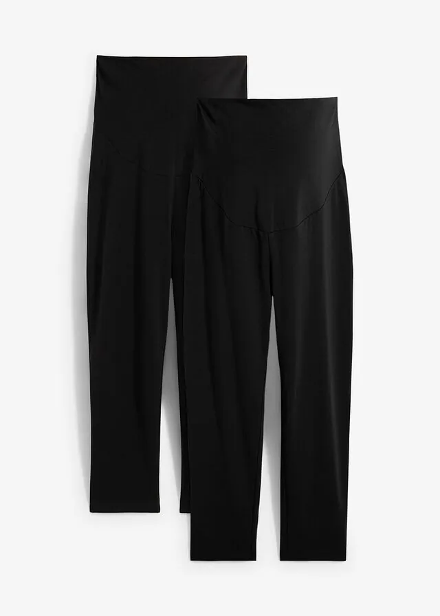 Leggings capri premamá (2 unidades)