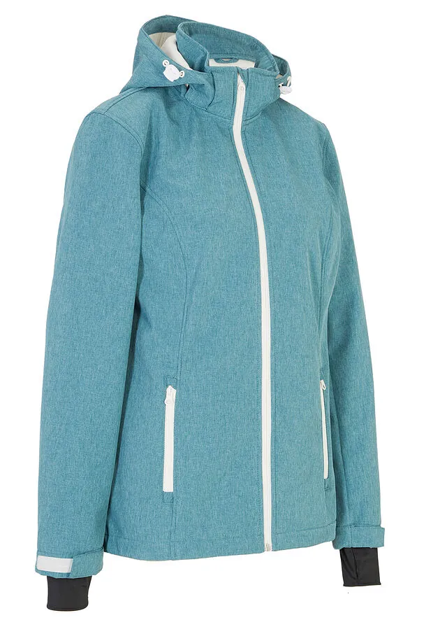 Chaqueta softshell repelente al agua