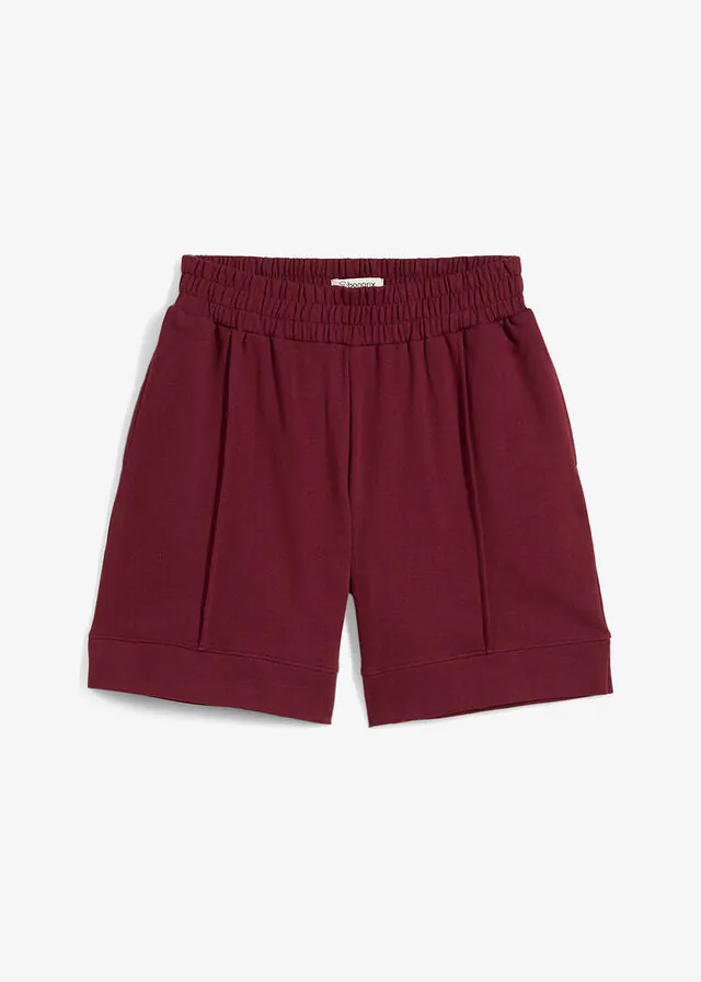 Pantalón corto de chándal de mezcla de algodón