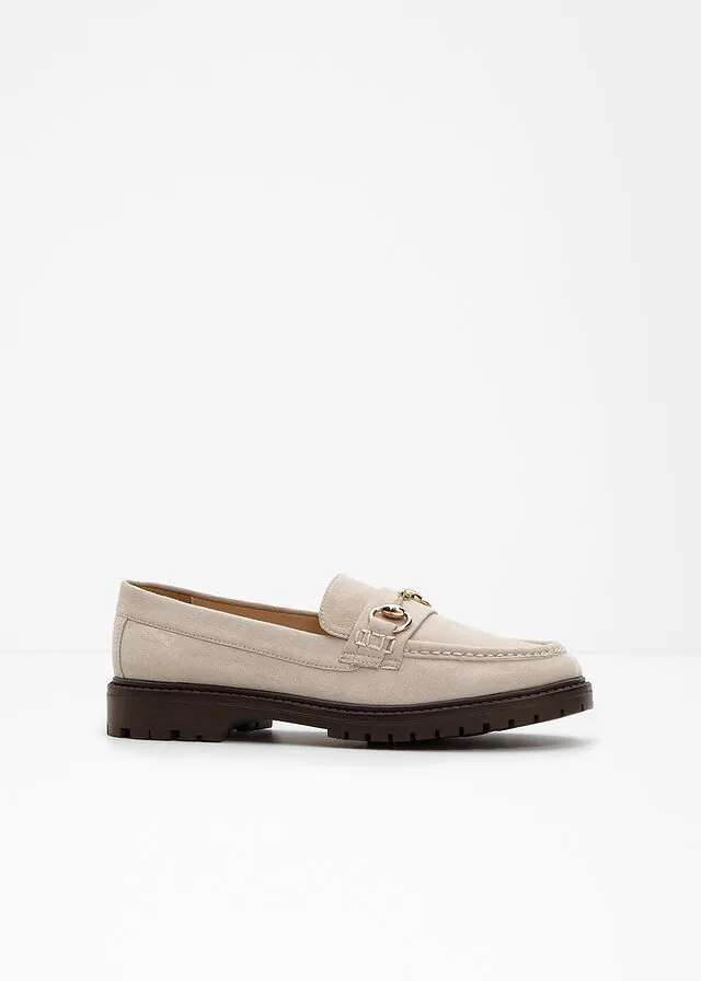 Mocasines chunky con hebilla