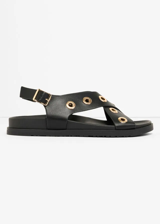 Sandalias con ojales
