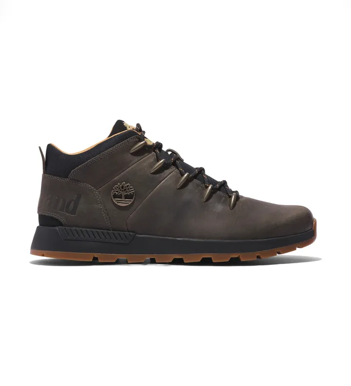 Timberland para hombre. TB0A657Z0331 Zapatillas de Piel Sprint Trekker marrón (43), Plano, Cordones, Casual