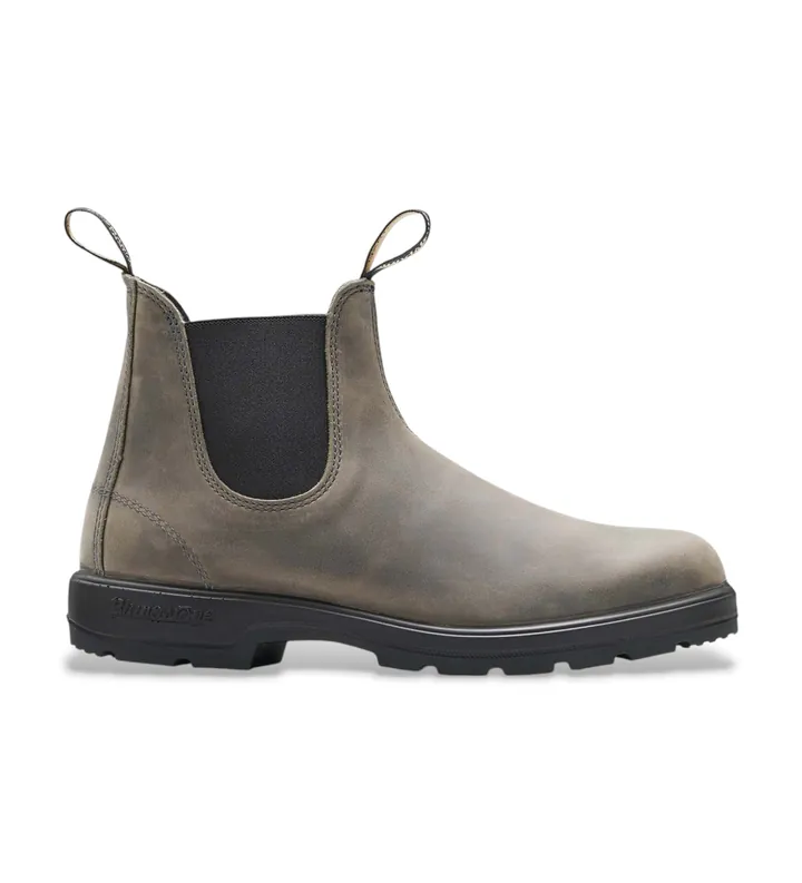 Blundstone unisex. 2446 Botines de Piel 2446 marrón (45), Plano, 1 a 3cm, Ninguno, Casual