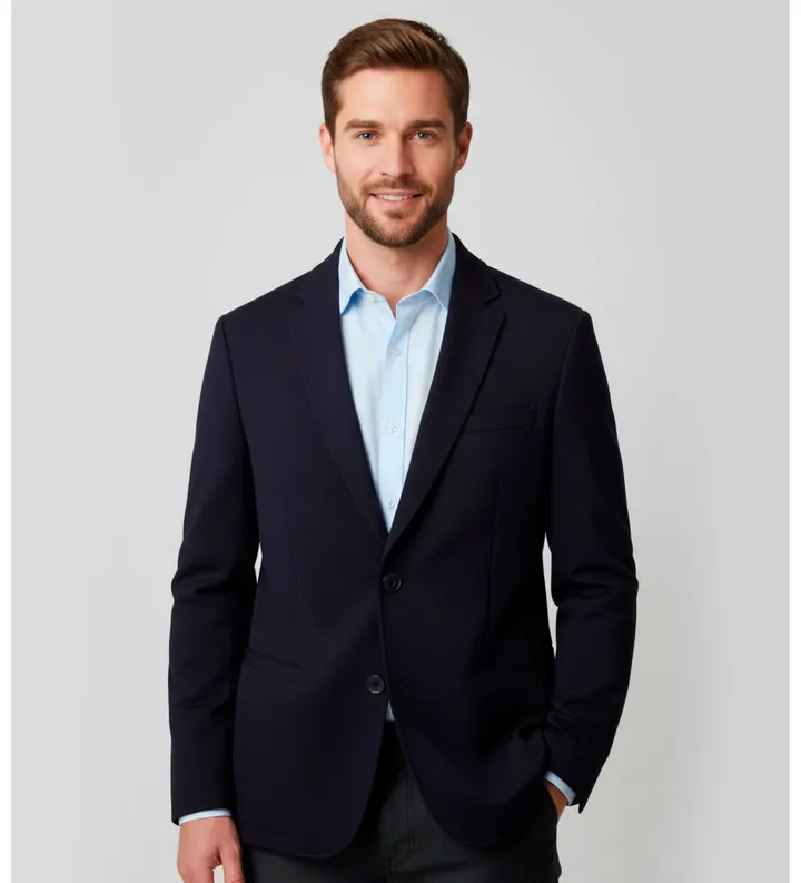 A|X Armani Exchange para hombre. XM001303AF10818UB101 Blazer casual marino (L), Poliéster