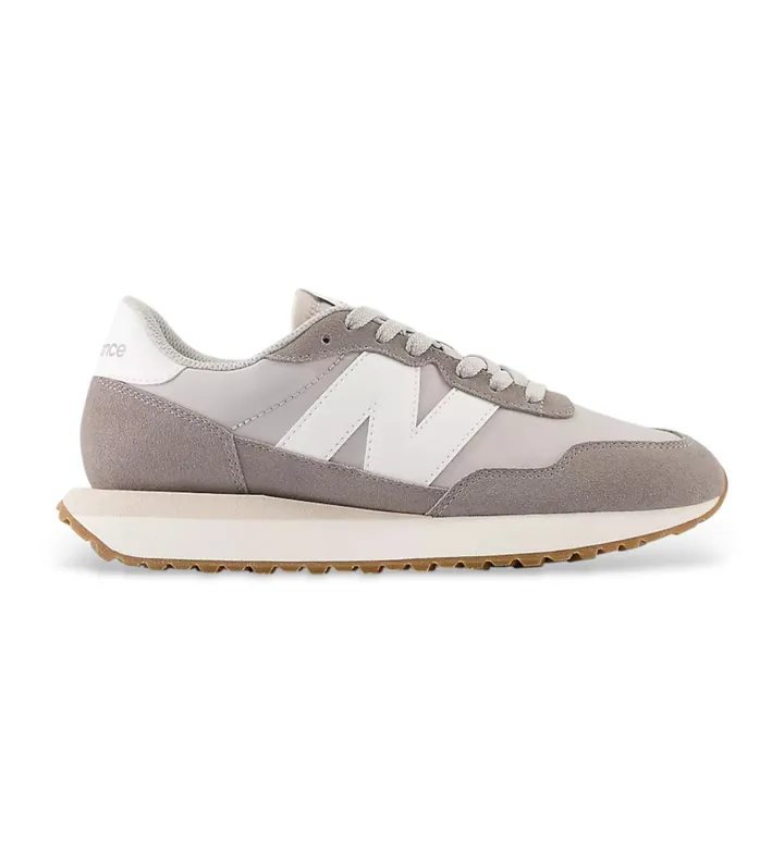 New Balance para mujer. WS237V1 Zapatillas 237 gris (36), Plano, Cordones, Casual