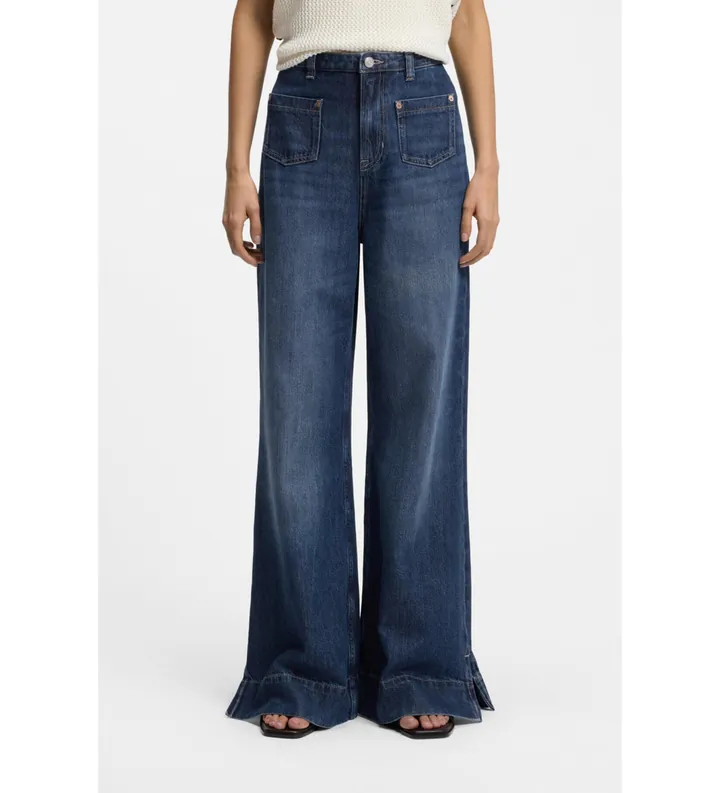 BOSS para mujer. 50558695 Jeans Marlene azul (26/32), Casual, Algodón, Denim