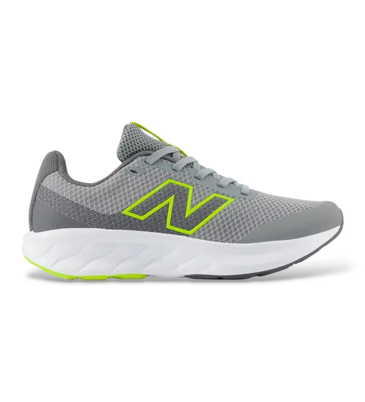 New Balance para mujer/niña. G520V9_KP Zapatillas 520 gris (36), Tela, Plano, Cordones, Casual, moda infantil