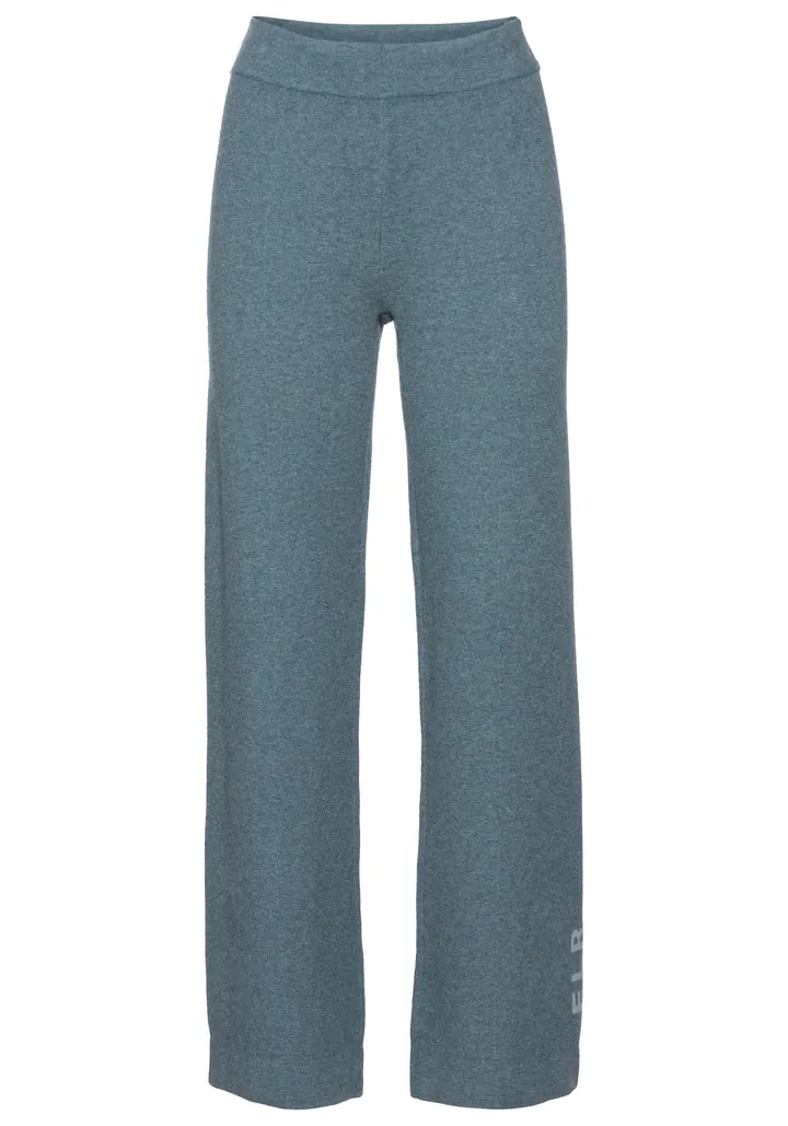 Elbsand Pantalón gris / petróleo