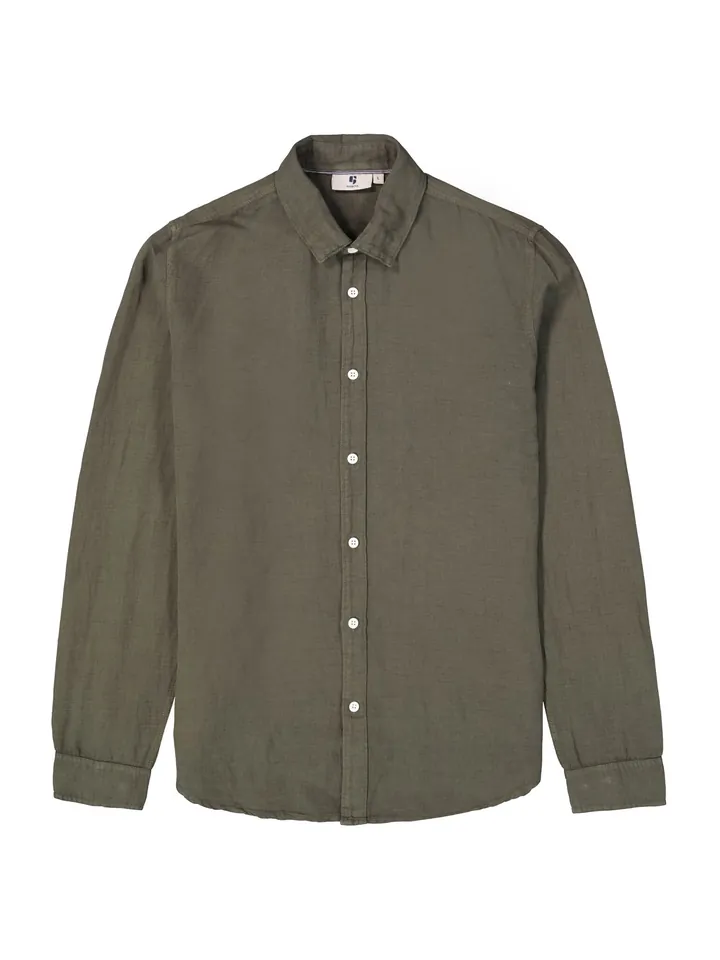 GARCIA Camisa  verde oscuro