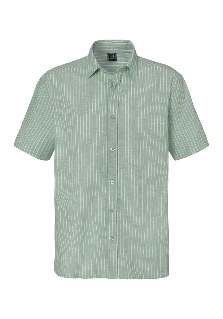 JOHN DEVIN Camisa menta / blanco