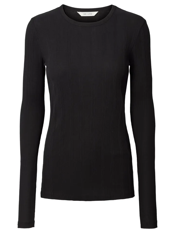 Gai+Lisva Camiseta 'Thyra' negro