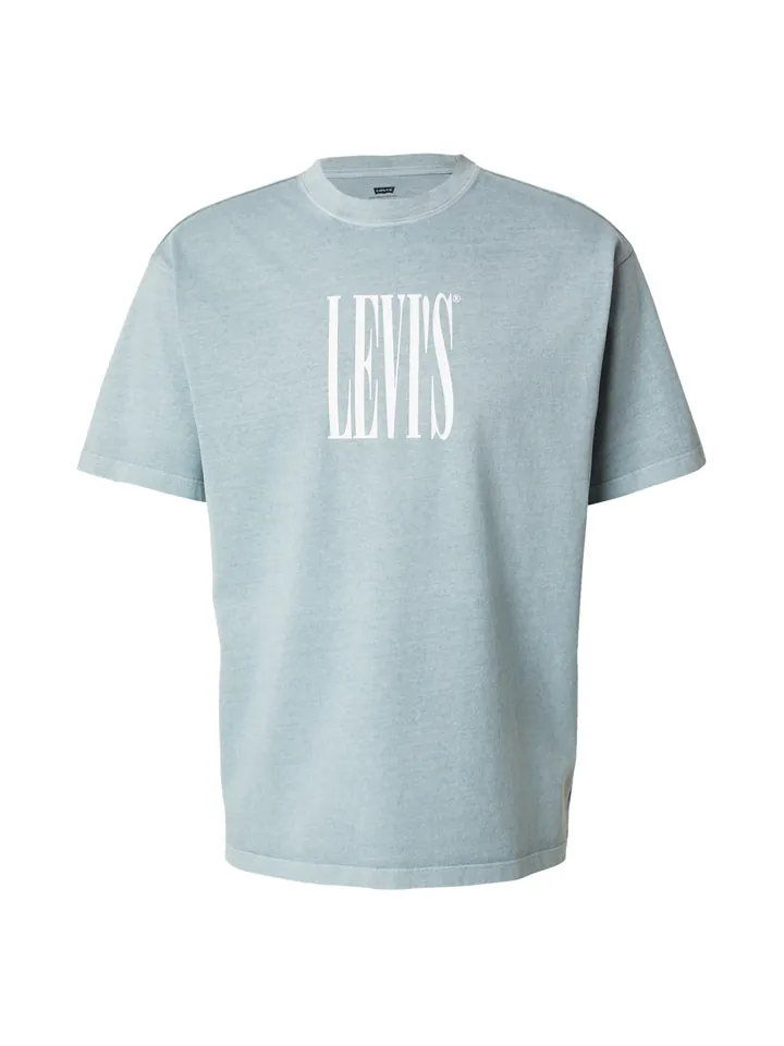 LEVI'S ® Camiseta 'Graphic Vintage Fit Tee' gris claro / blanco