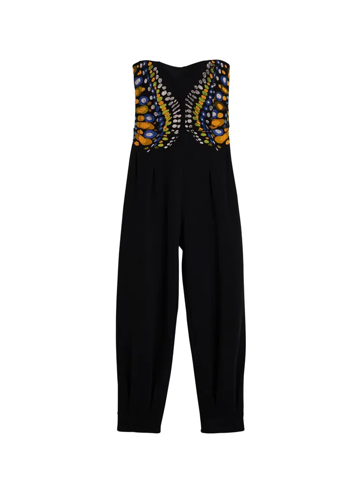 Desigual Jumpsuit azul real / verde / naranja / negro
