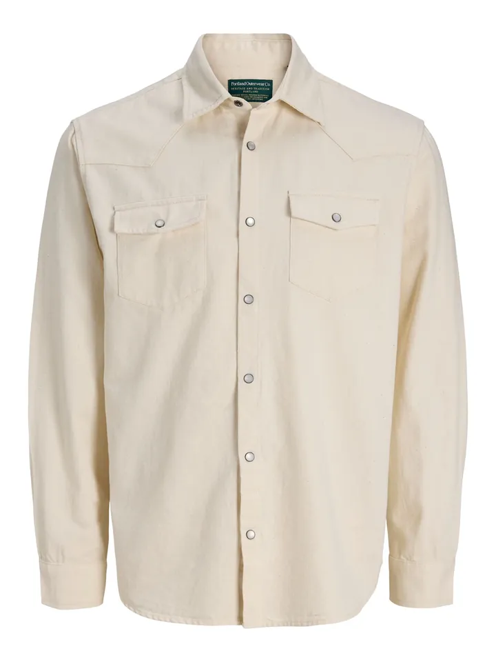 Portland Outerwear Company Camisa ecru
