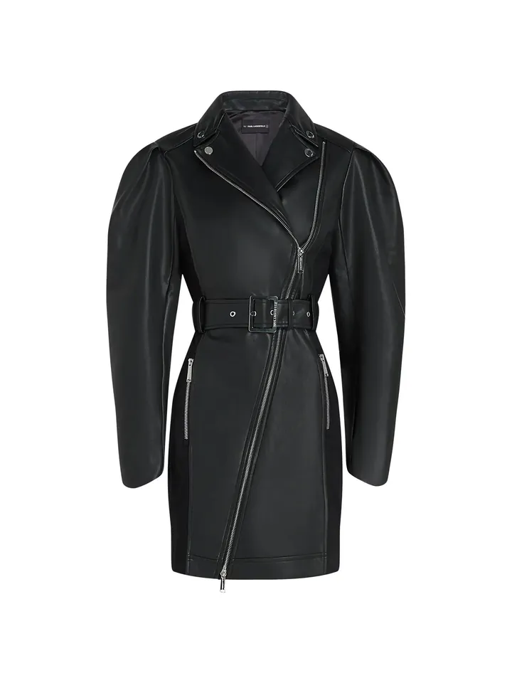 Karl Lagerfeld Vestido camisero negro