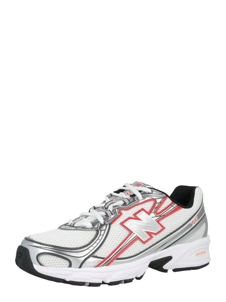 new balance Zapatillas deportivas bajas '740' gris / rojo / blanco