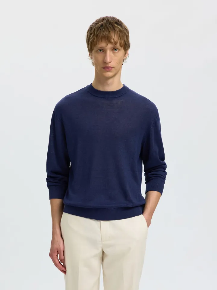 SELECTED Jersey azul oscuro