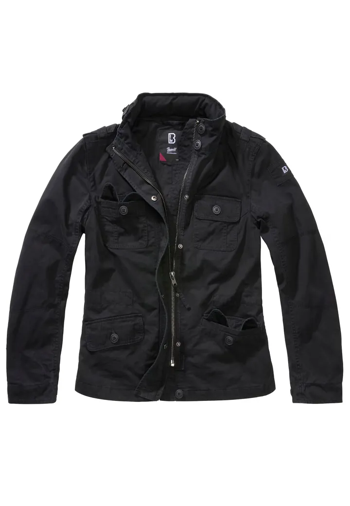 Brandit Chaqueta de entretiempo 'Britannia ' negro