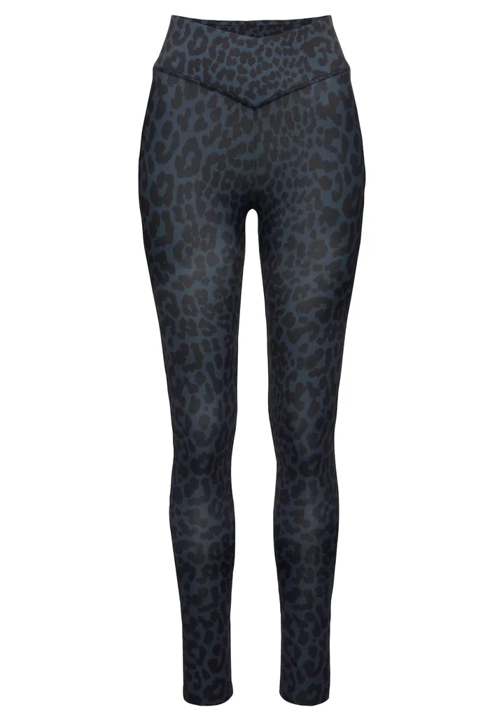LASCANA ACTIVE Pantalón deportivo azul noche / negro