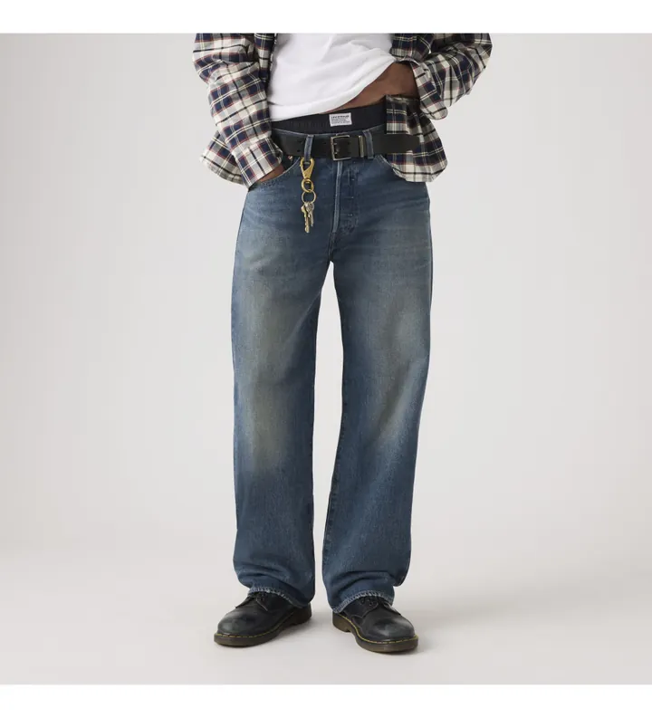 Levi's para hombre. 0057U-0007 Jeans 501 Loose azul (32/30), Casual, Algodón, Denim