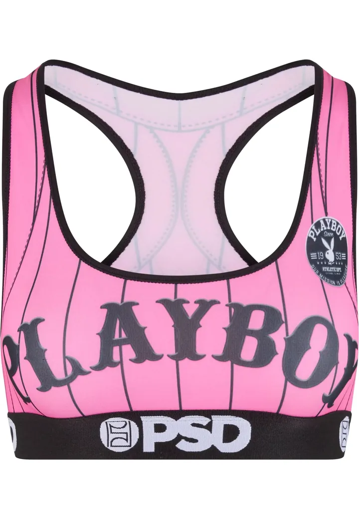 PSD Sujetador deportivo 'Play Ball' rosa / negro