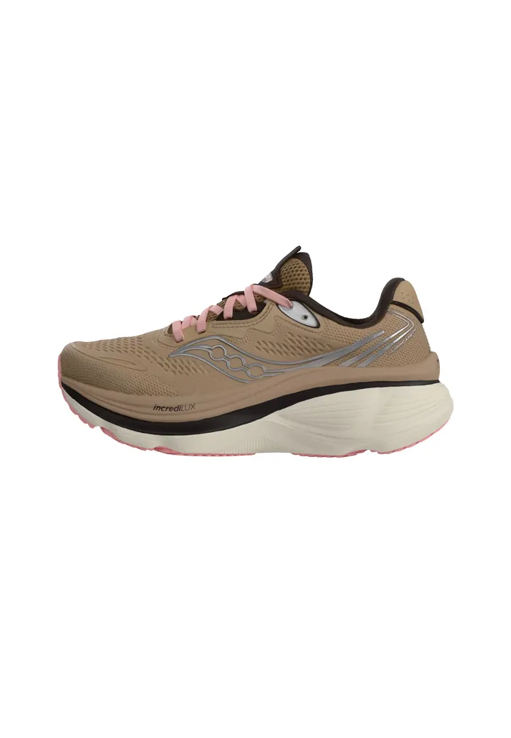 saucony Zapatillas de running marrón / rosa claro / negro / plata