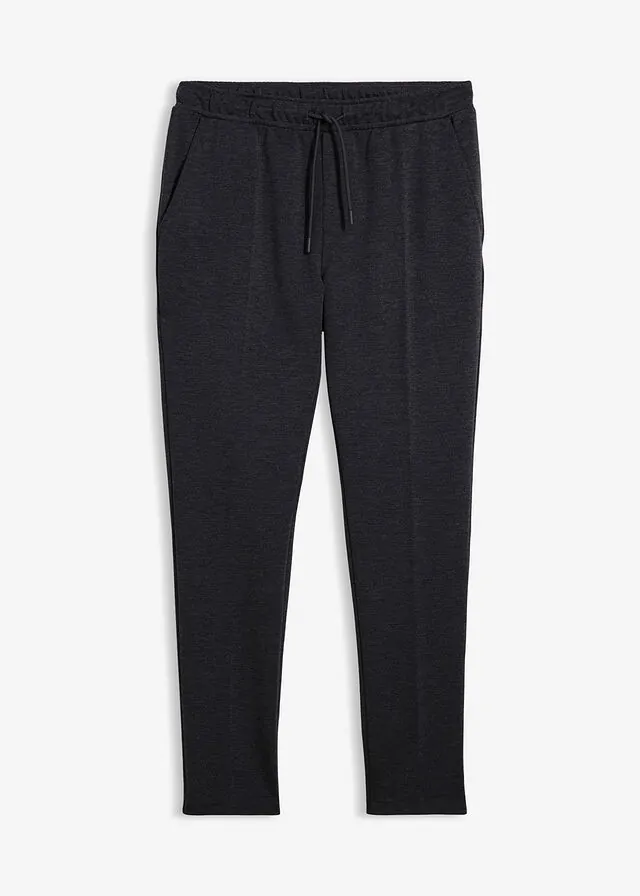 Pantalones elegantes superelásticos con cintura cómoda, slim fit