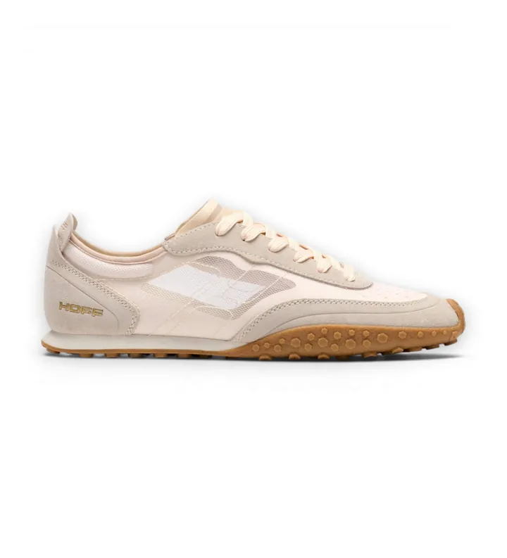 HOFF para mujer. 12661004 Zapatillas de Piel Bridge Mesh beige (36), Plano, Cordones, Casual