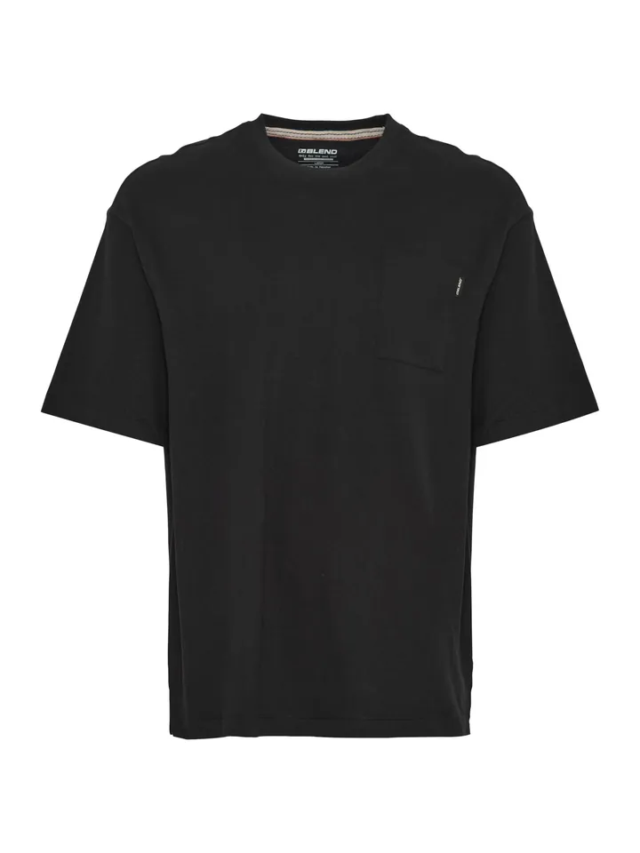 BLEND Camiseta  negro