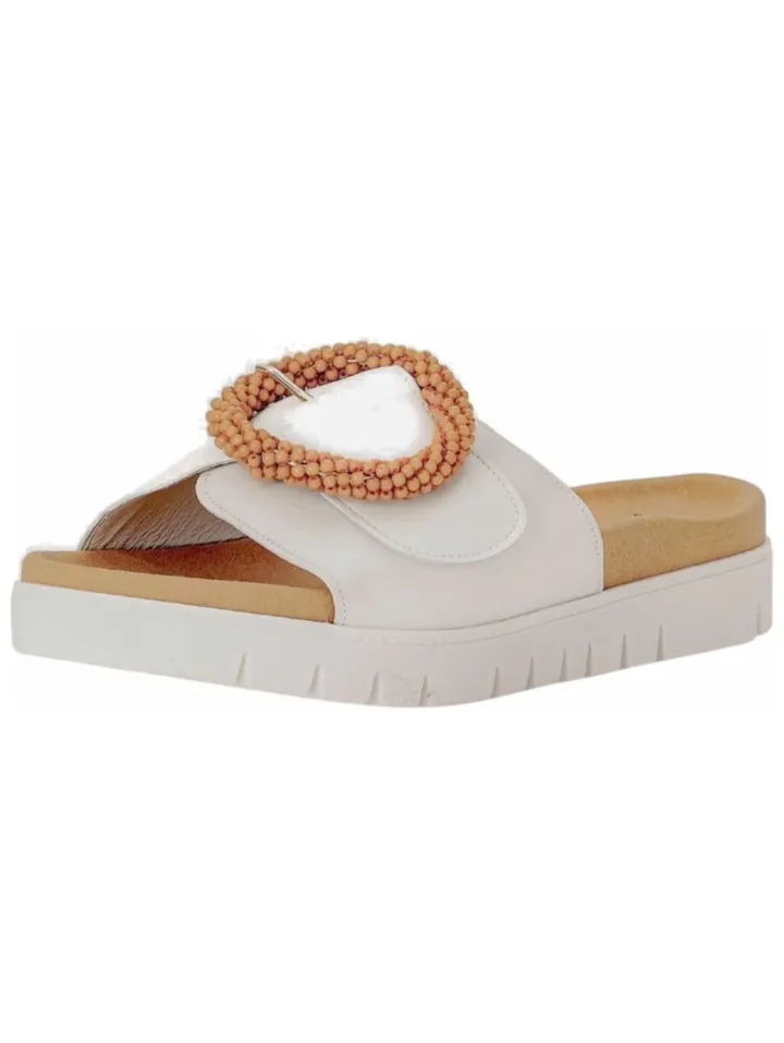 GABOR Zapatos abiertos camelo / blanco