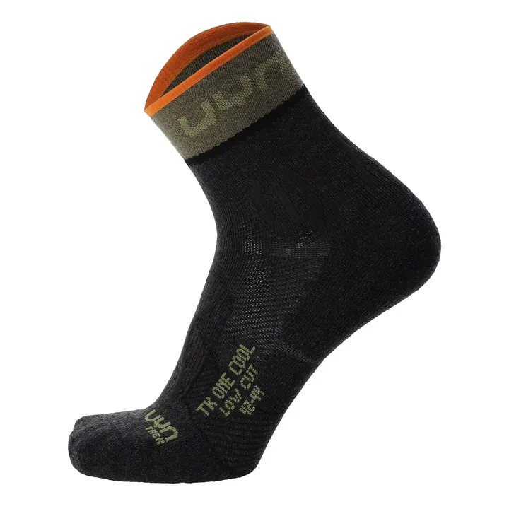 Uyn Calcetines deportivos amarillo pastel / gris / naranja / negro