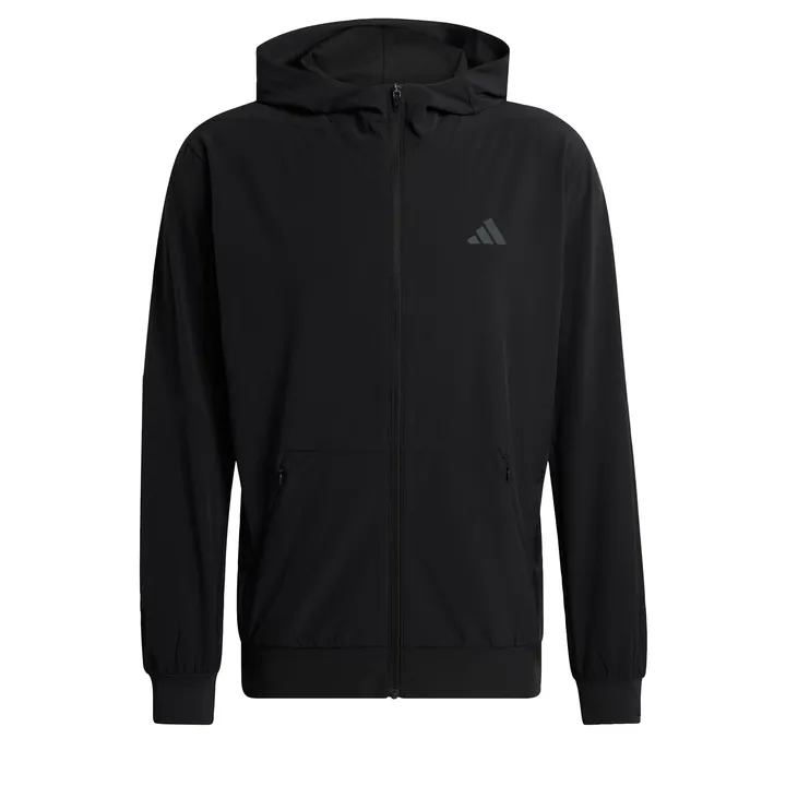 ADIDAS PERFORMANCE Sudadera con cremallera deportiva 'D4T Workout' negro