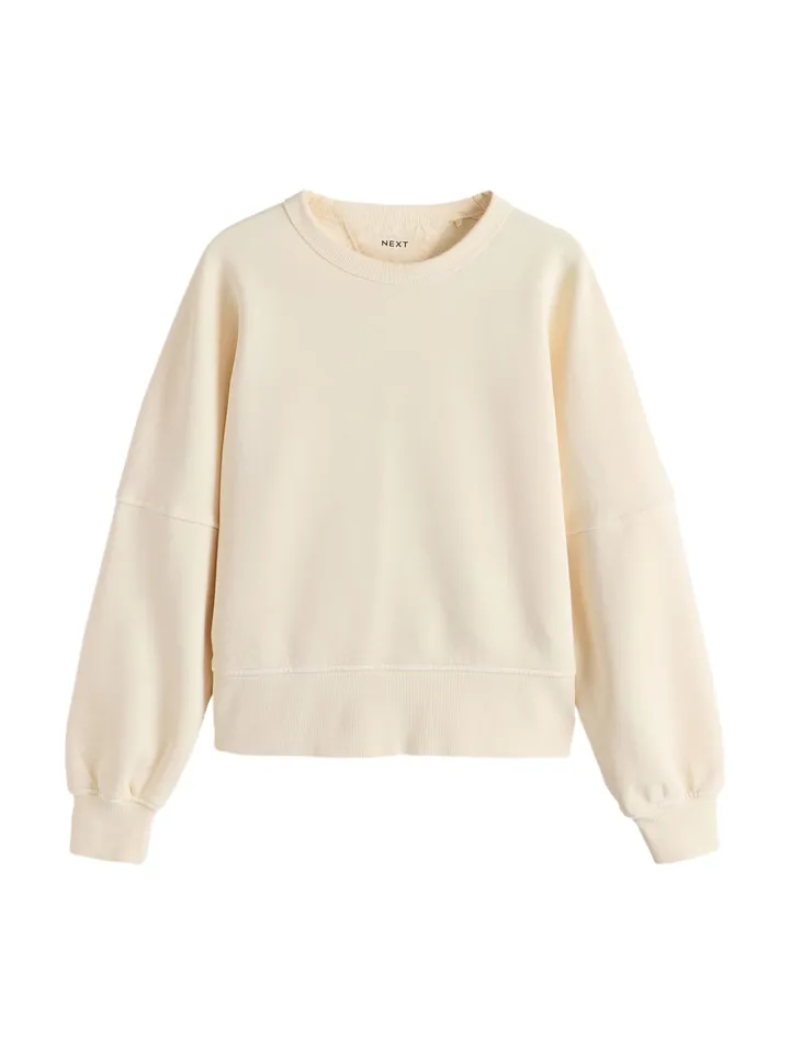 Next Sudadera amarillo pastel