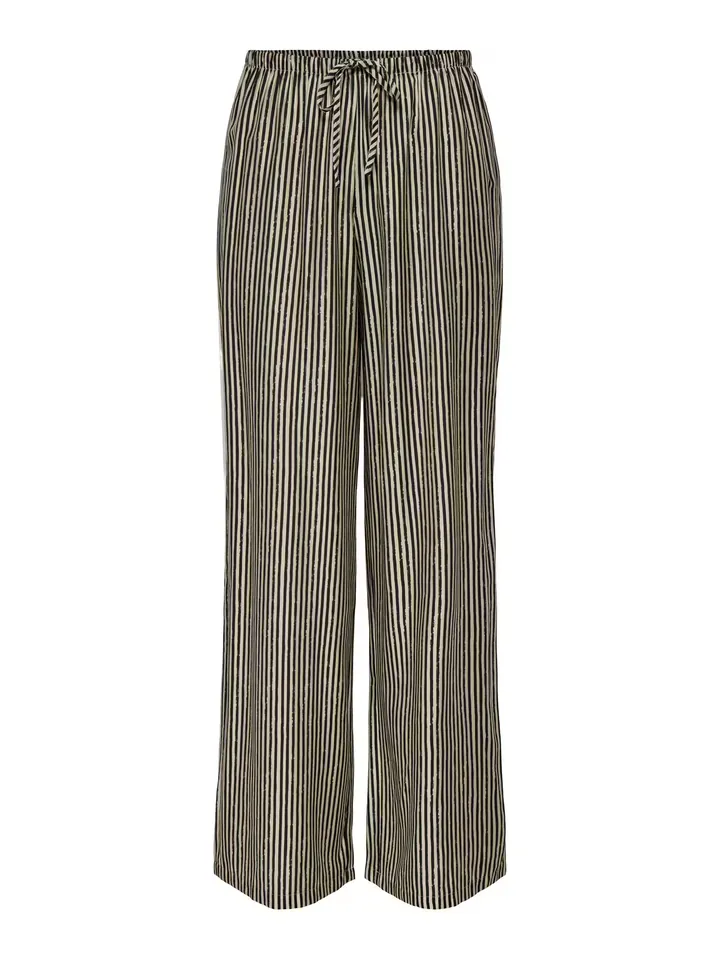 Only Petite Pantalón 'ONLSINA JEONA' beige oscuro / negro