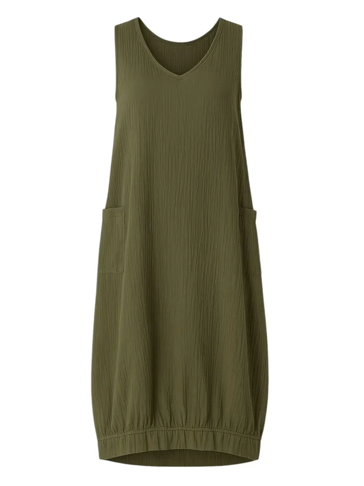 WENOR Vestido de playa 'ZELMA' caqui
