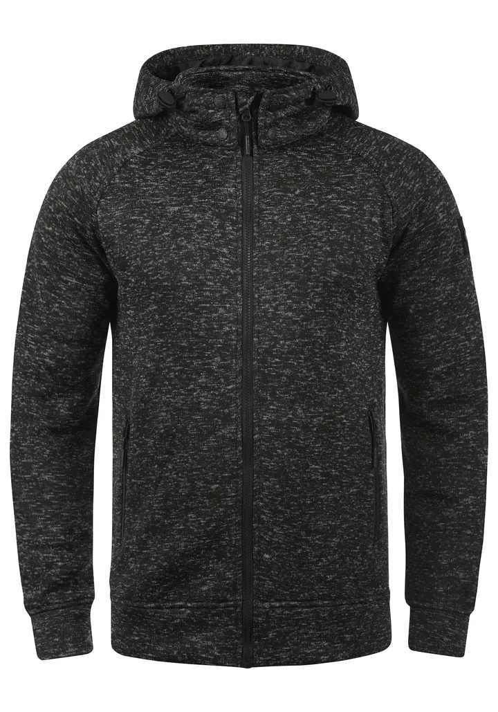 INDICODE JEANS Sudadera con cremallera 'Chillingworth'  gris