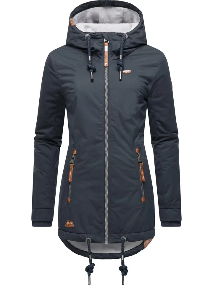 Ragwear Chaqueta de invierno 'Zuzka' navy / marrón