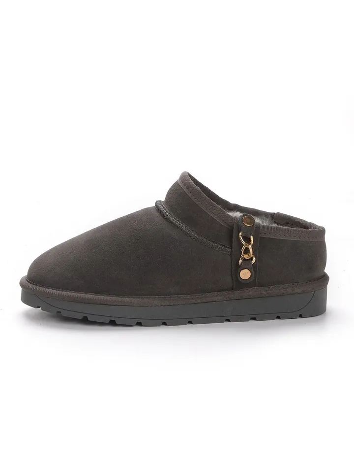 Gooce Botas 'Michala' oro / gris oscuro