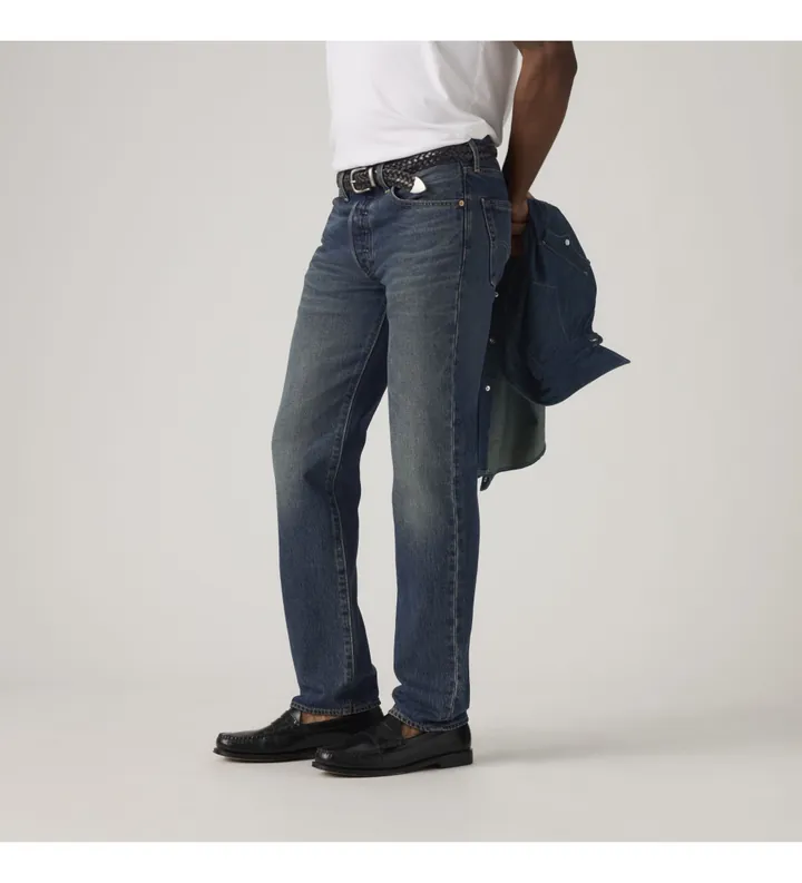 Levi's para hombre. 00501-3852 Jeans 501 Original Fit azul (29/32), Casual, Algodón, Denim