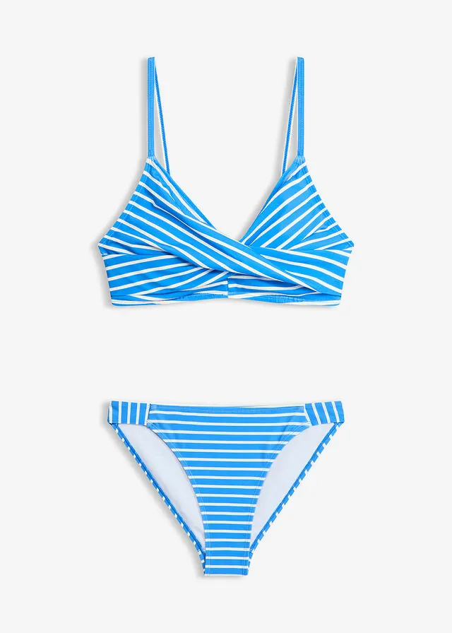 Bikini con aspecto cruzado (2 piezas)