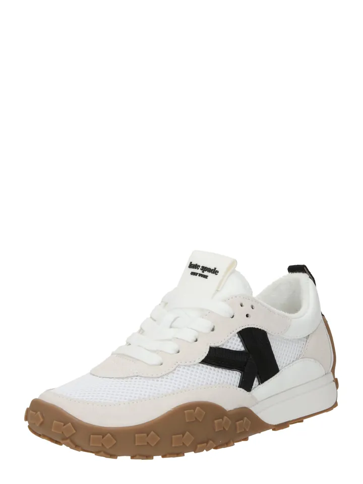 Kate Spade Zapatillas deportivas bajas 'K As In Kate Sneakers' crema / negro / blanco