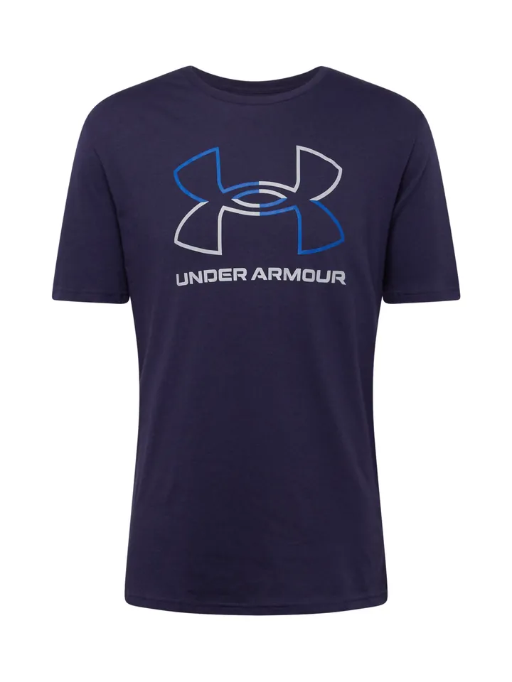 UNDER ARMOUR Camiseta funcional 'Foundation' azul / navy / blanco
