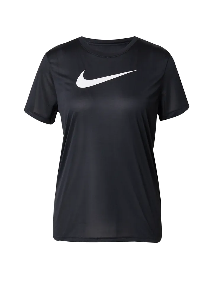 NIKE Camiseta funcional  negro / blanco