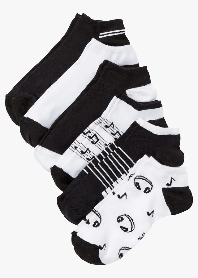 Calcetines cortos (6 pares) de algodón orgánico