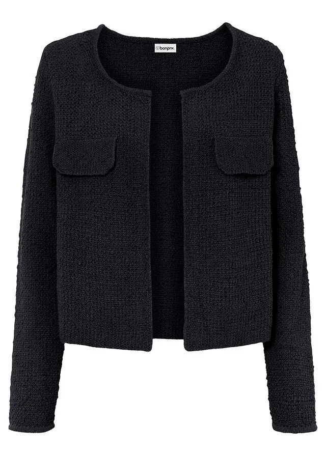 Chaqueta de punto de bouclé