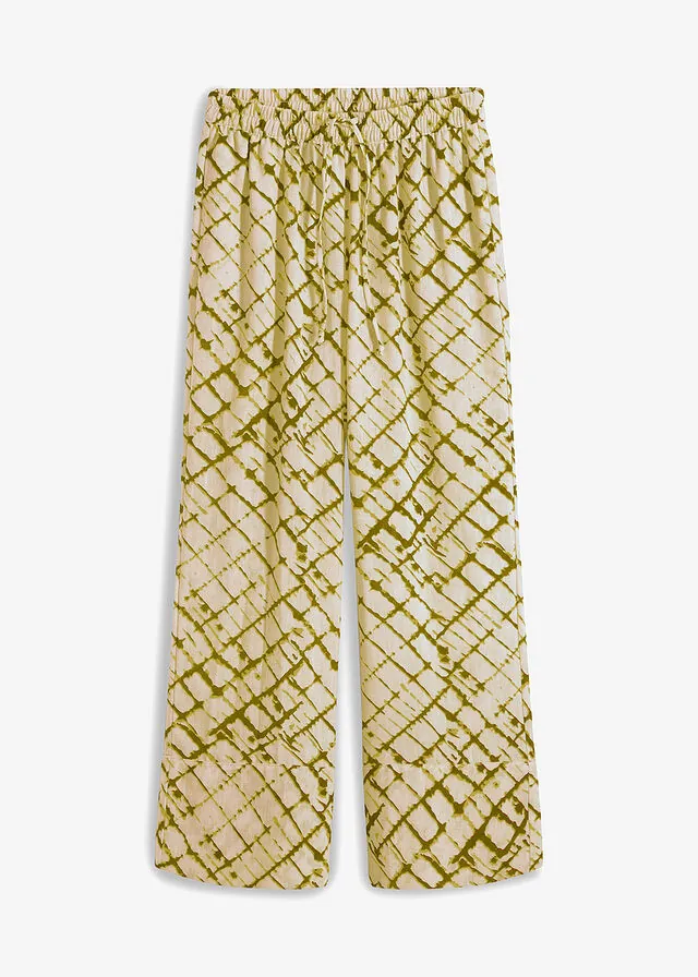 Pantalón ancho con estampado