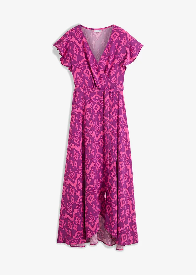 Vestido con diseño cruzado