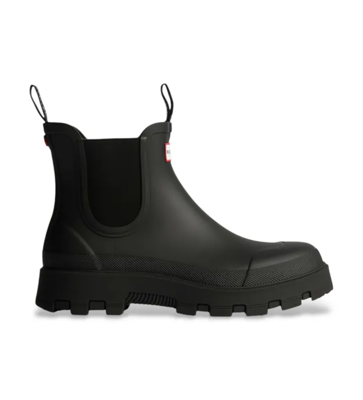 Hunter para mujer. FRU0005252 Botines Chelsea Elements negro (40), Plano, Ninguno, Casual