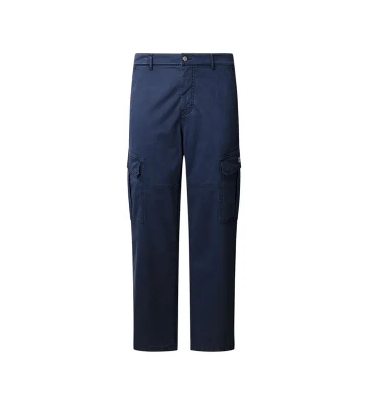Pepe Jeans para hombre. PM2100078 Pantalón Regular Utility Cargo marino (30), Azul, Casual, Algodón